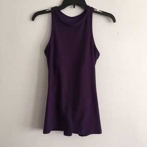 Scorpio Sol racerback yoga tank purple small